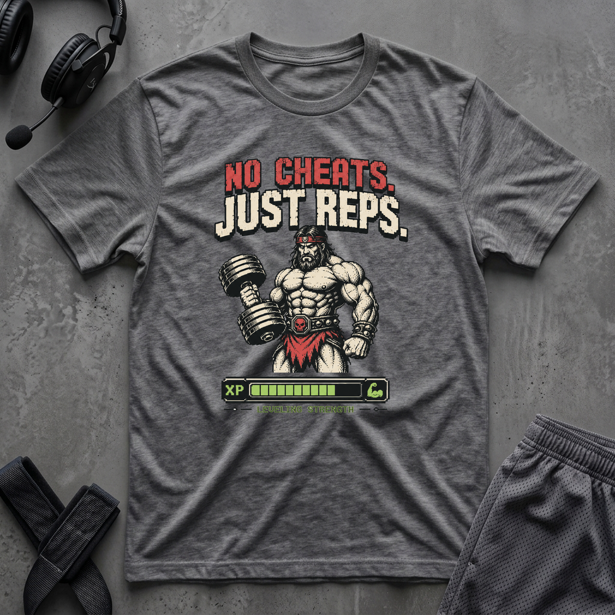 No Cheats Just Reps  T-Shirt