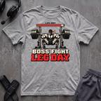 Boss Fight Leg Day T-Shirt