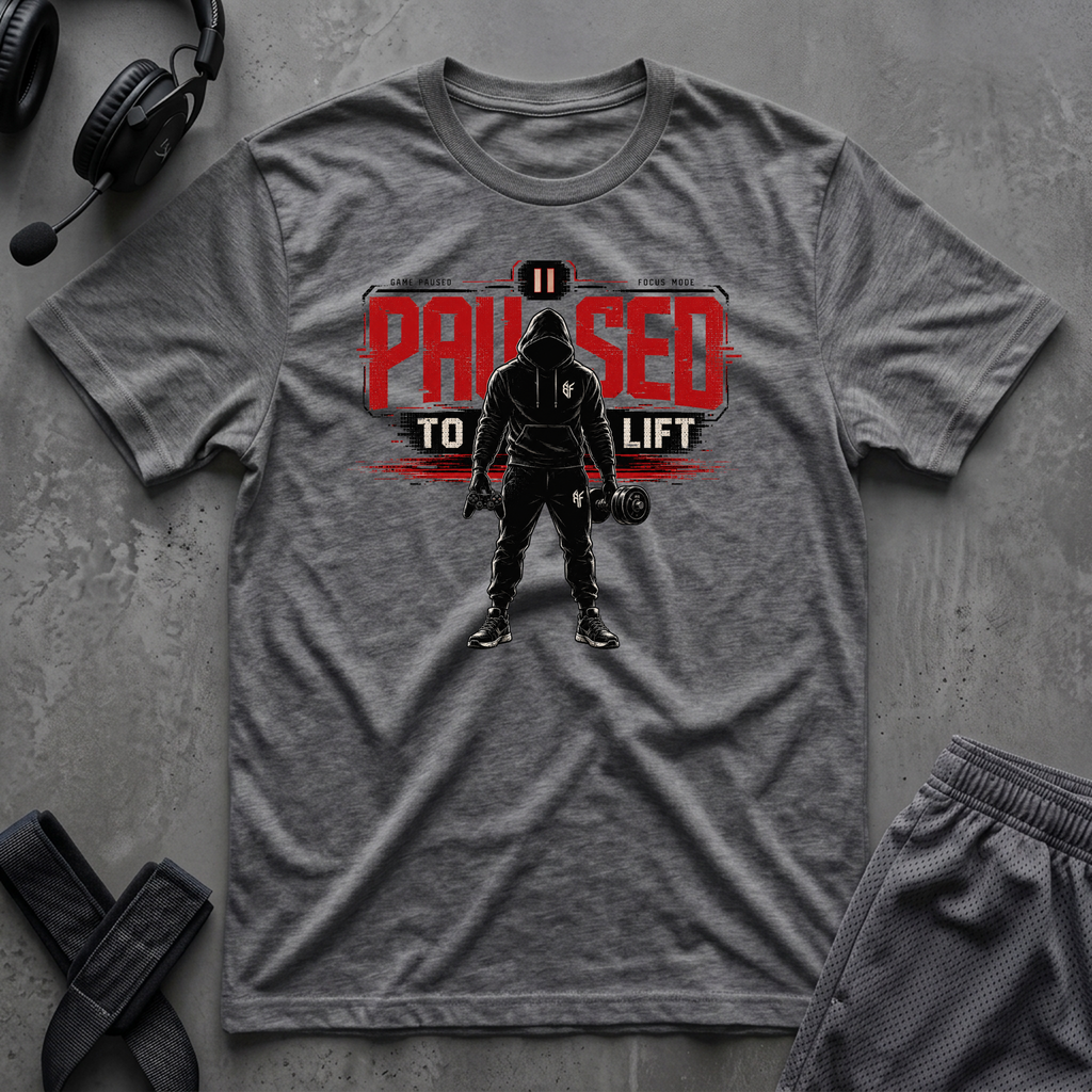 Paused To Lift  T-Shirt
