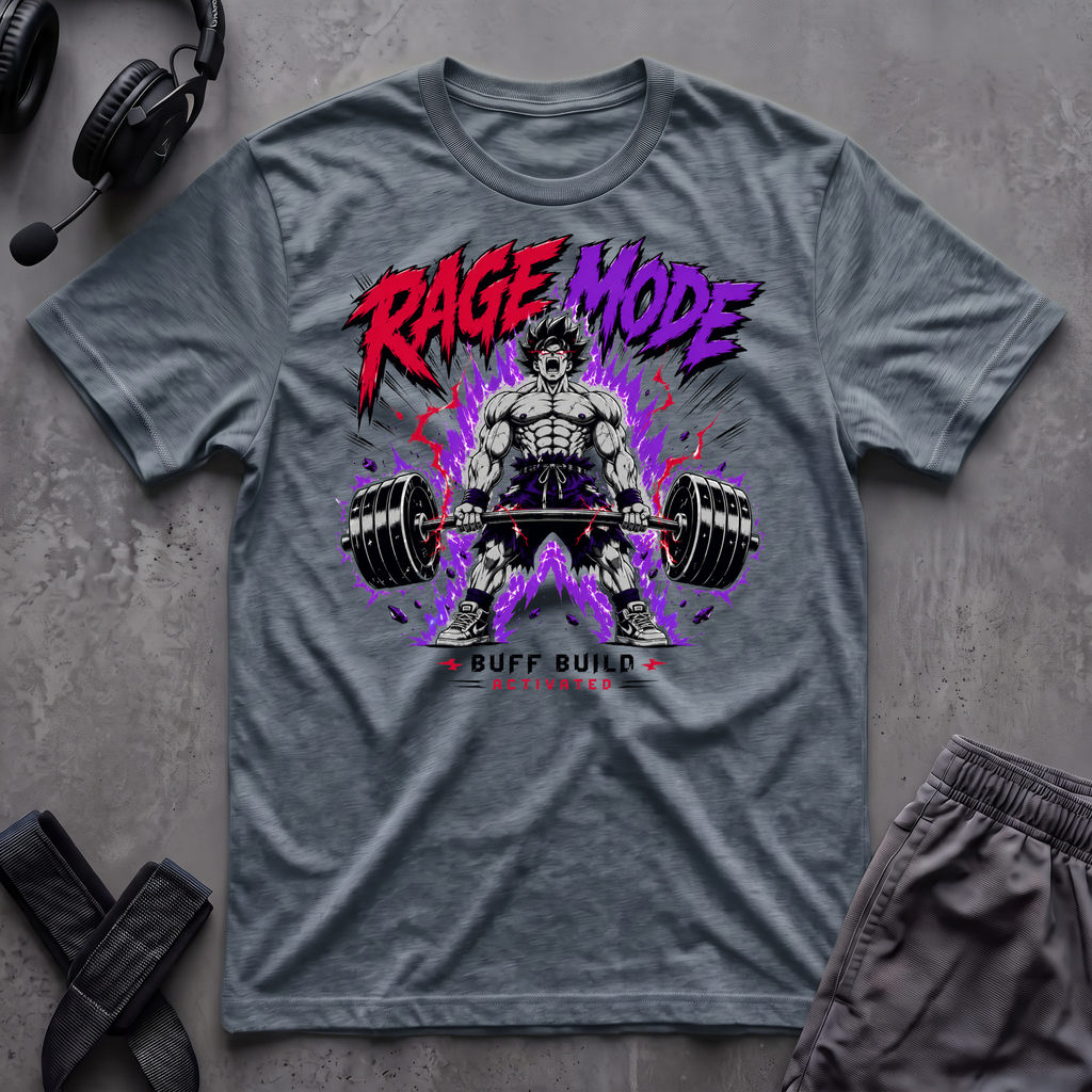 Rage Mode Buff Build Activated T-Shirt