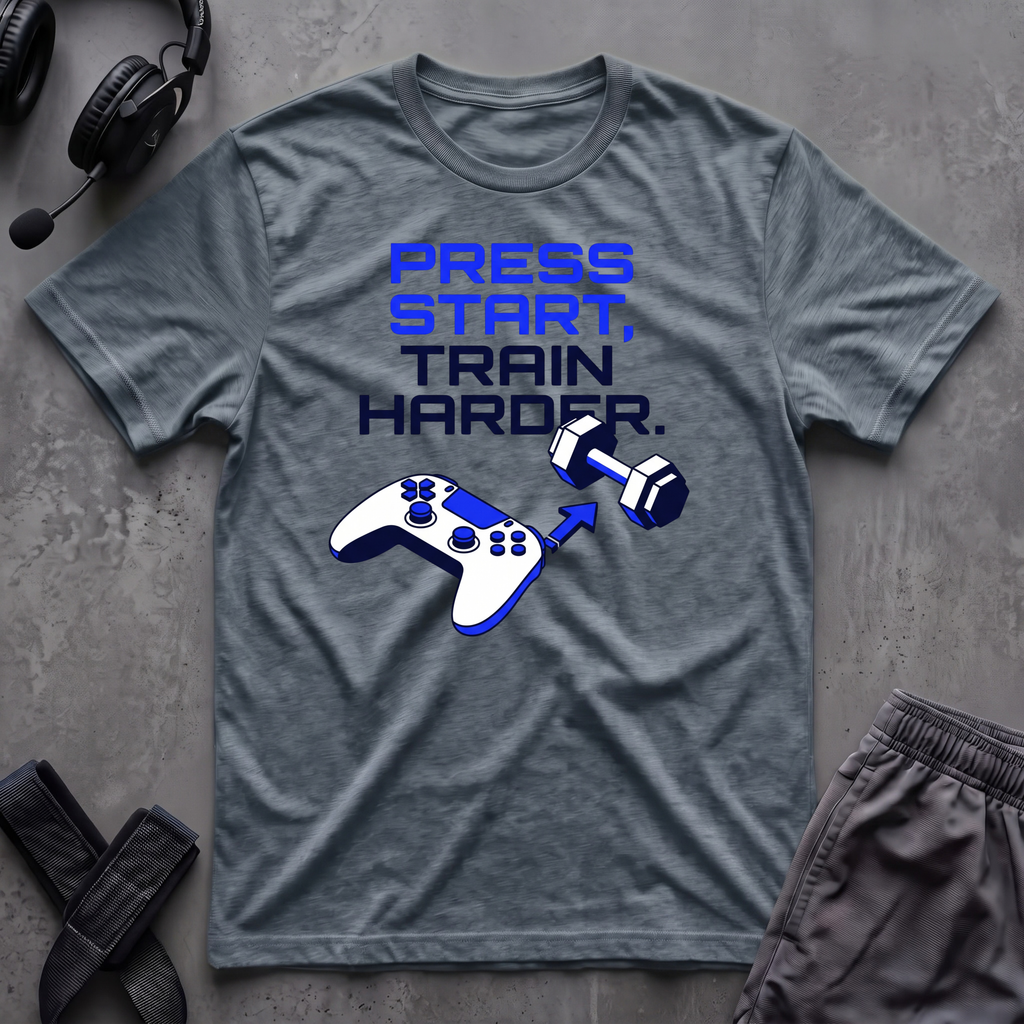 Press Start Train Harder T-Shirt