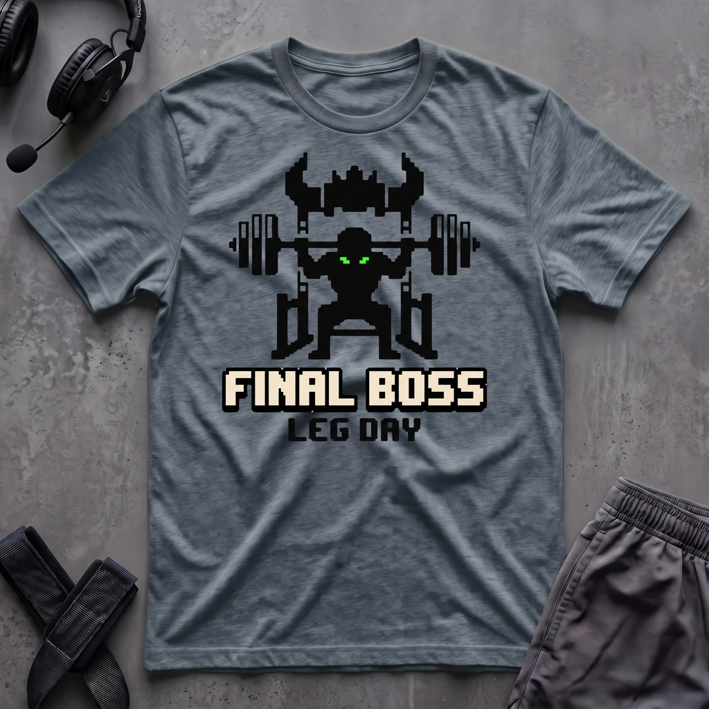 Final Boss Leg Day  T-Shirt