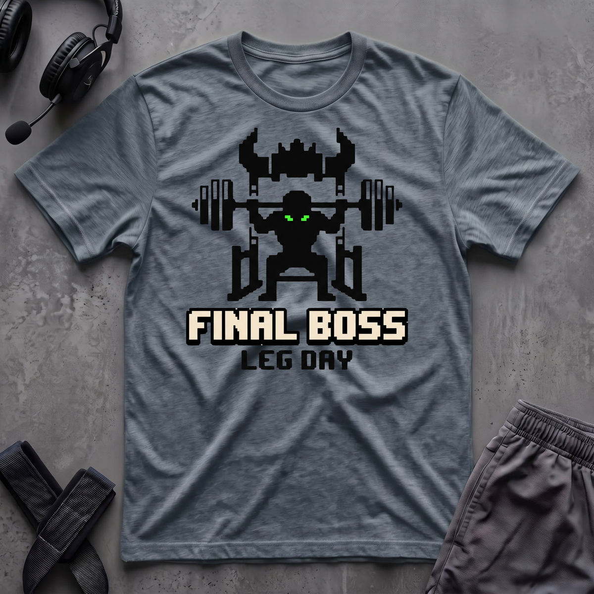 Final Boss Leg Day  T-Shirt