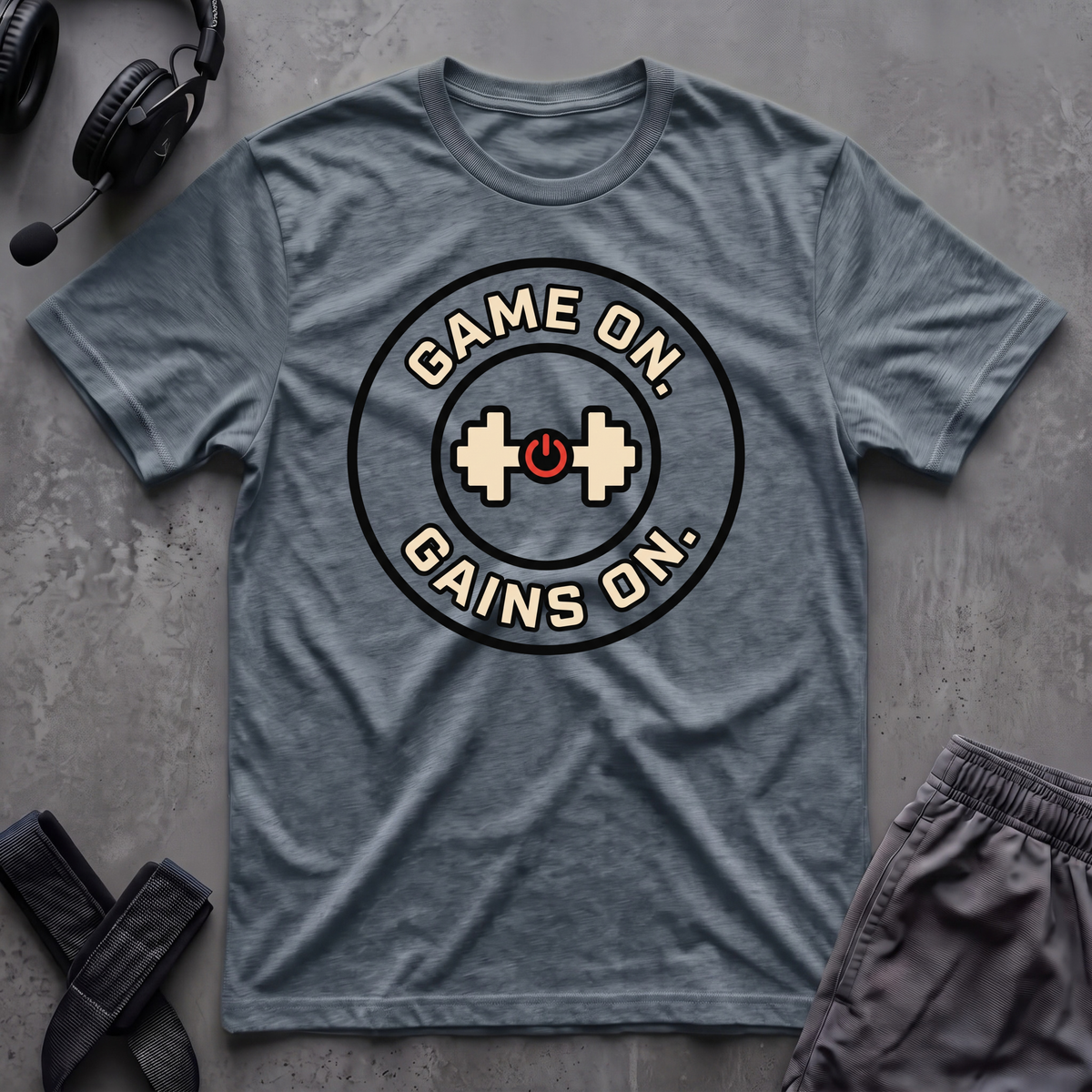 Game On. Gains On.  T-Shirt