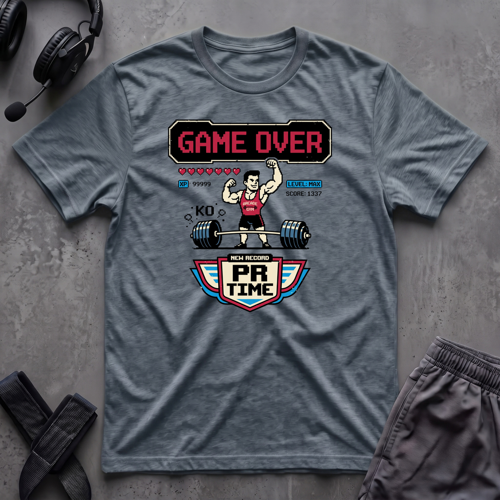 Game Over PR Time  T-Shirt