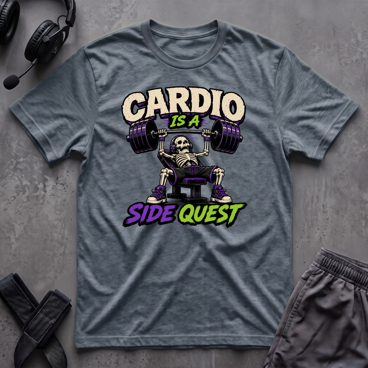 Cardio Is A Side Quest T-Shirt