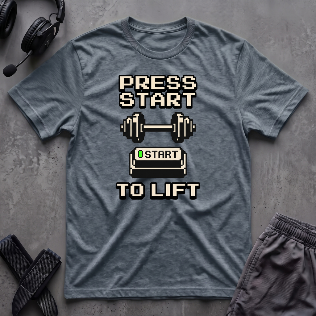 Press Start To Lift T-Shirt