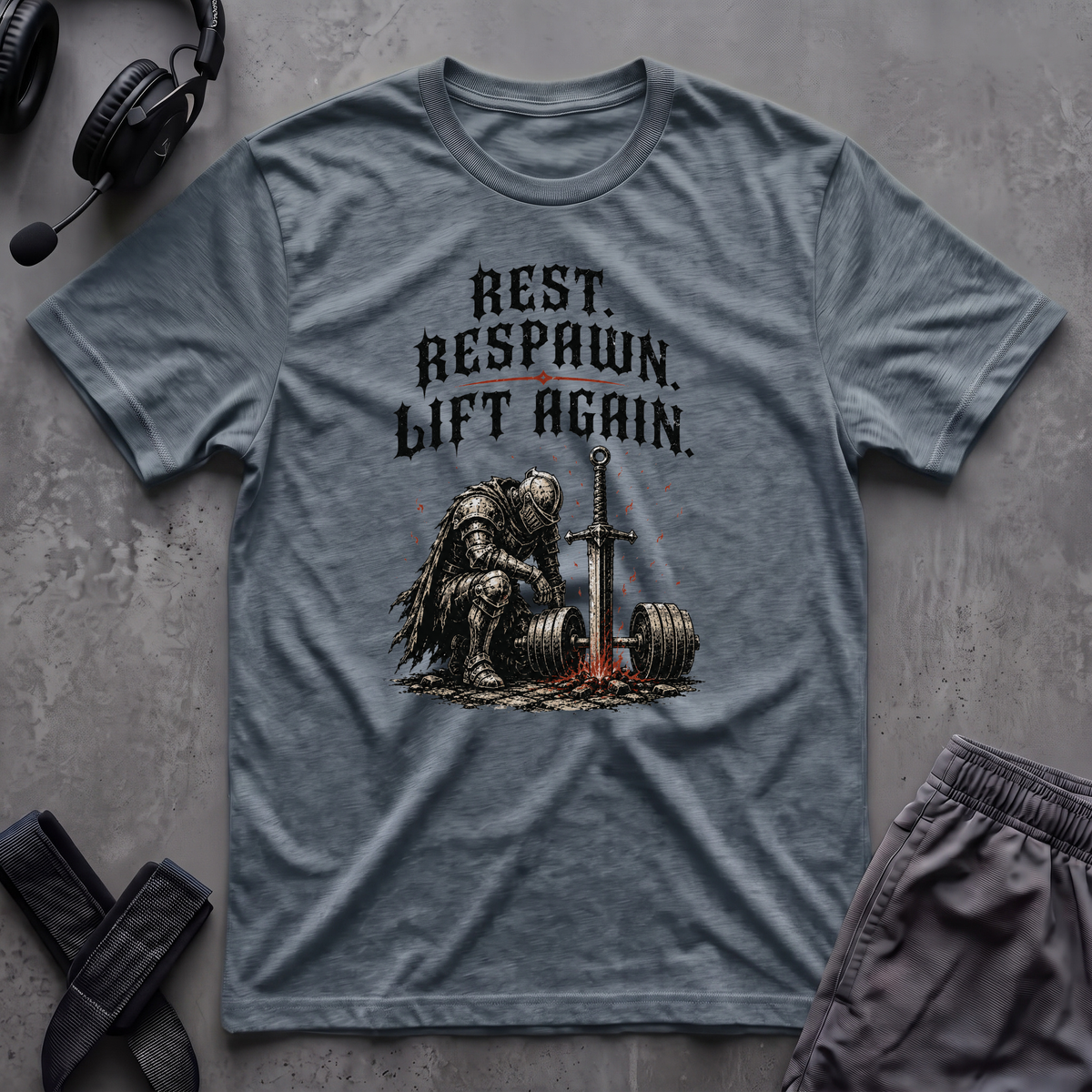 Rest.Respawn.LiftAgain. T-Shirt