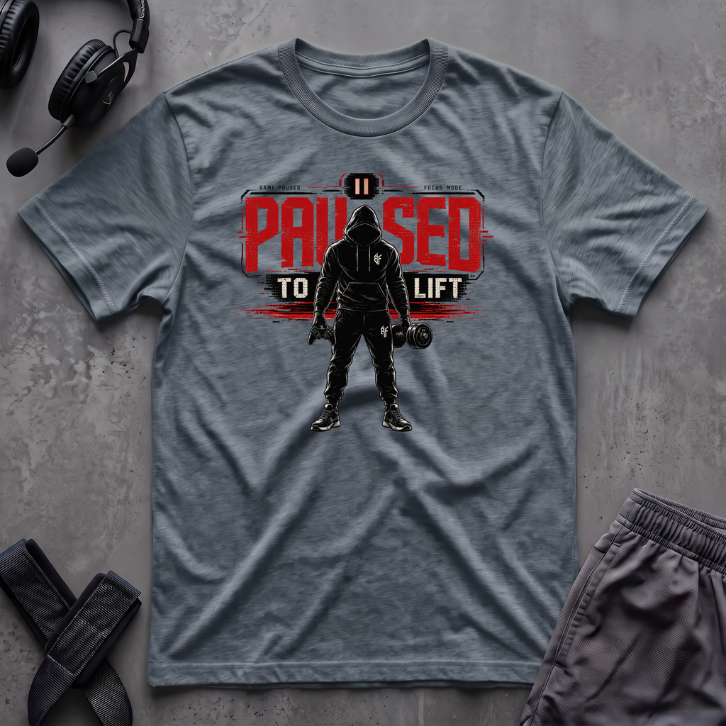 Paused To Lift  T-Shirt