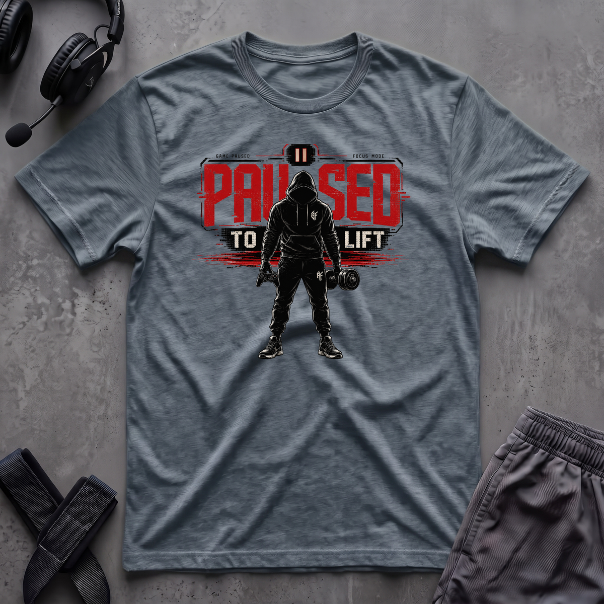 Paused To Lift  T-Shirt