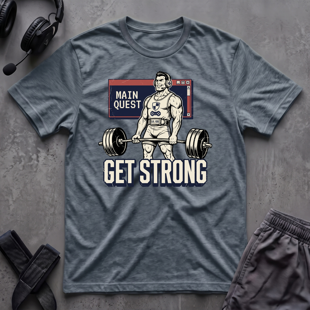 Main Quest Get Strong T-Shirt