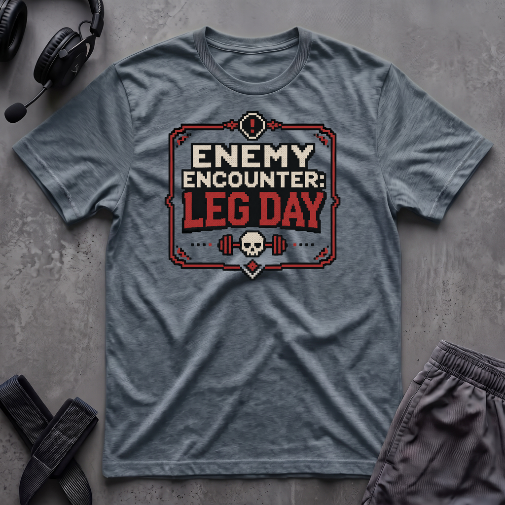 Enemy Encounter Leg Day T-Shirt