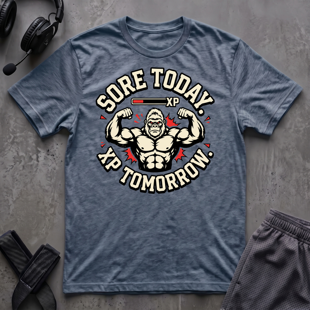 Sore Today. Xp Tomorrow. T-Shirt