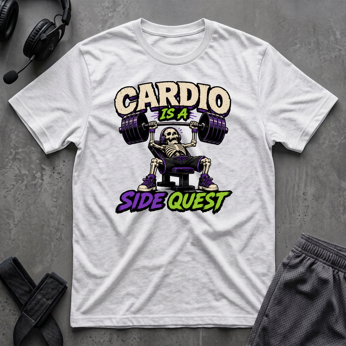 Cardio Is A Side Quest T-Shirt
