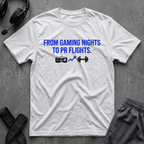 From Gaming Nights to PR Flights  T-Shirt