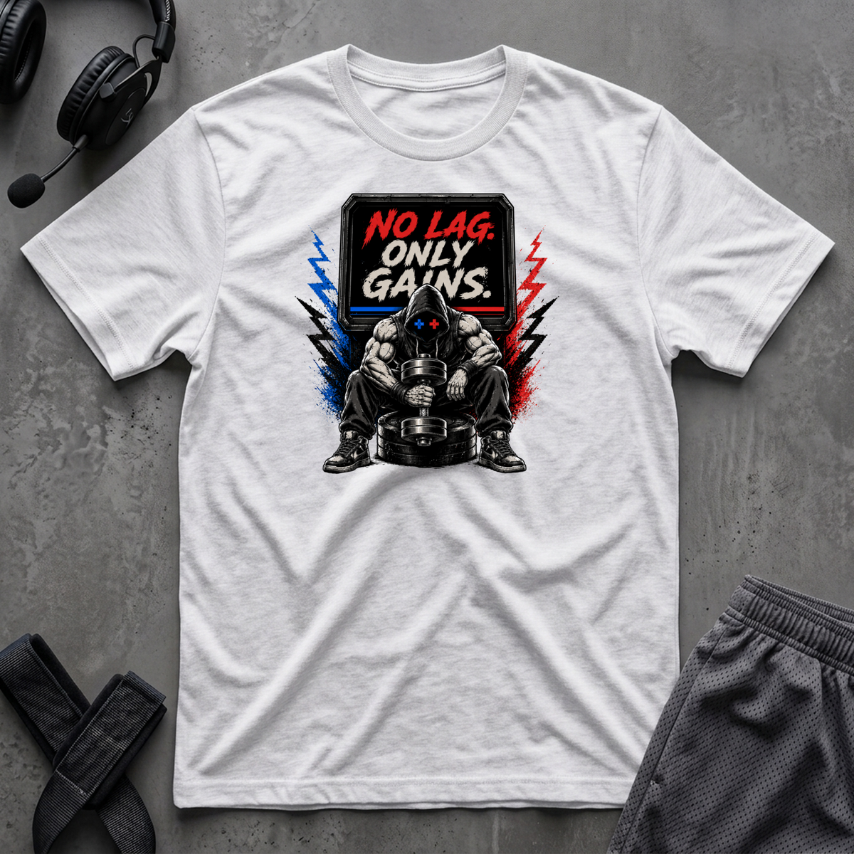 No Lag Only Gains  T-Shirt