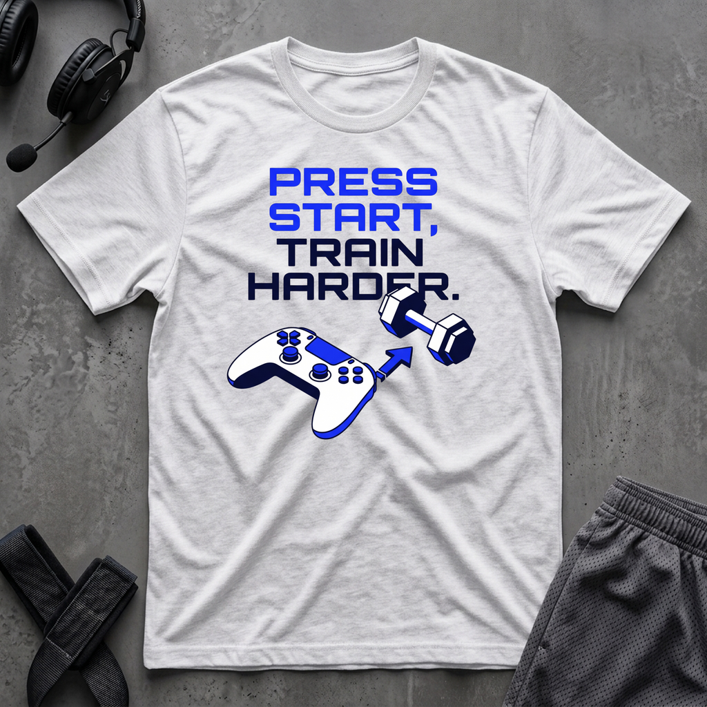 Press Start Train Harder T-Shirt