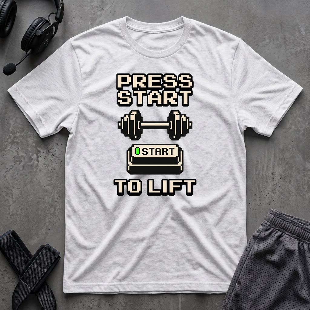 Press Start To Lift T-Shirt