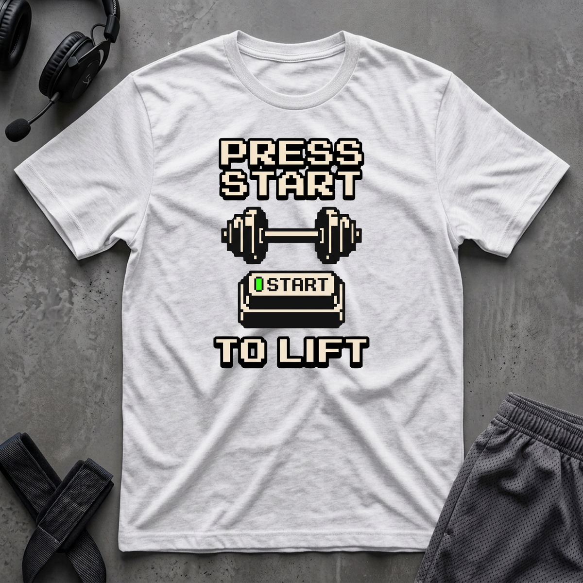 Press Start To Lift T-Shirt