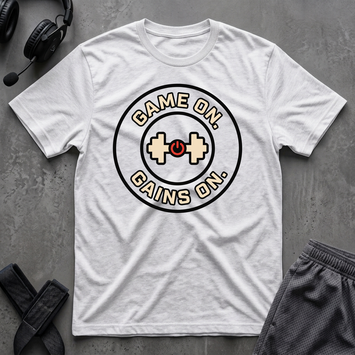 Game On. Gains On.  T-Shirt