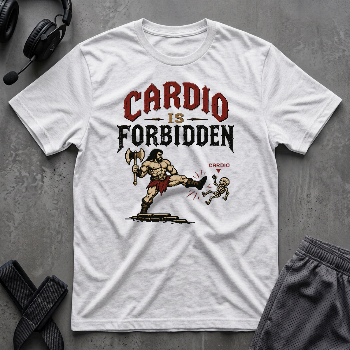 Cardio Is Forbidden T-Shirt