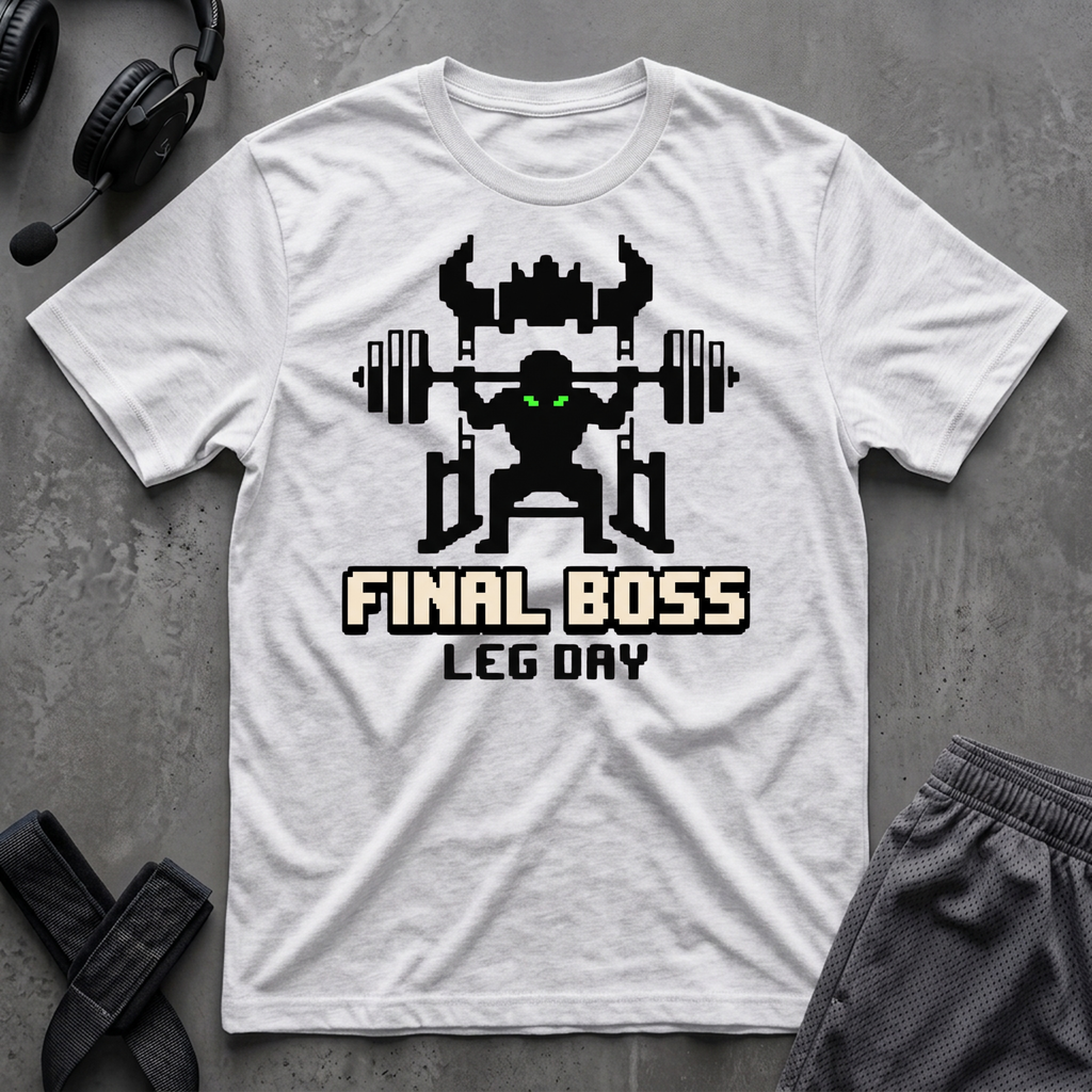 Final Boss Leg Day  T-Shirt