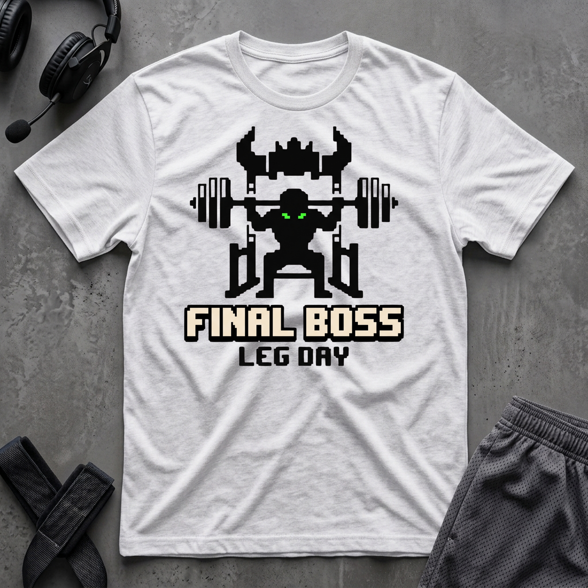 Final Boss Leg Day  T-Shirt