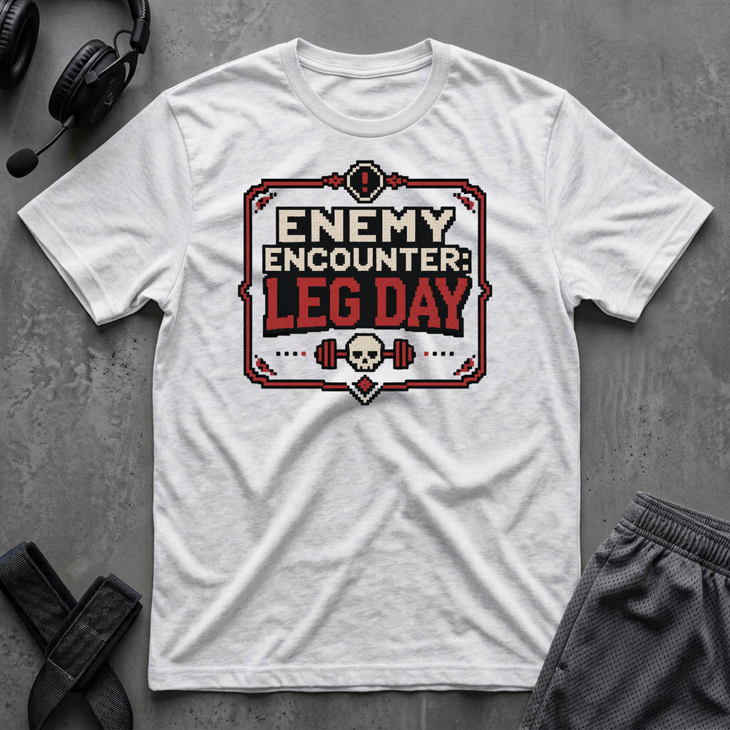 Enemy Encounter Leg Day T-Shirt