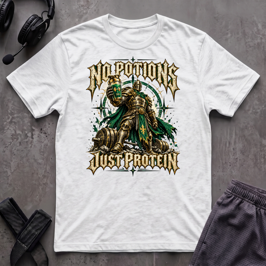 No Potions Just Protein T-Shirt