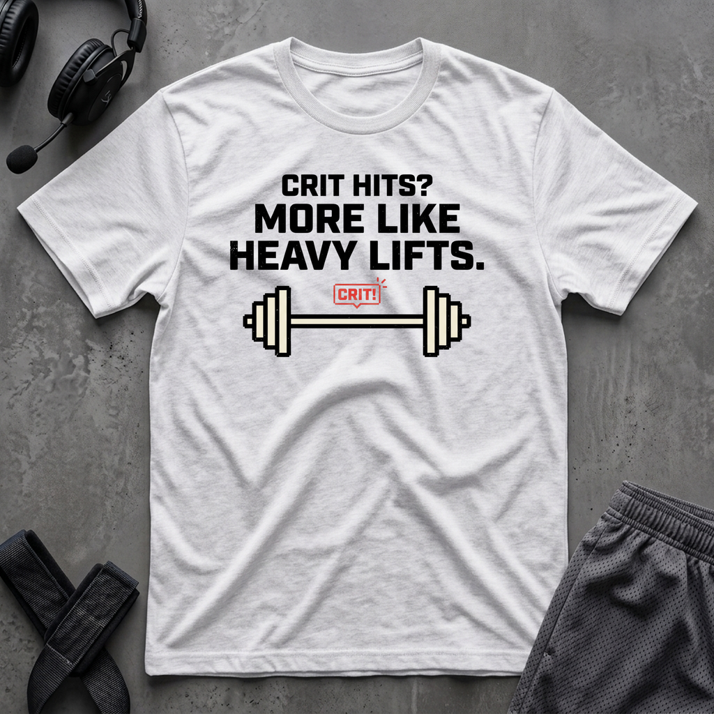 Crit Hits? More Like Heavy Lifts  T-Shirt