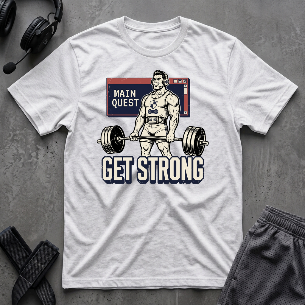 Main Quest Get Strong T-Shirt