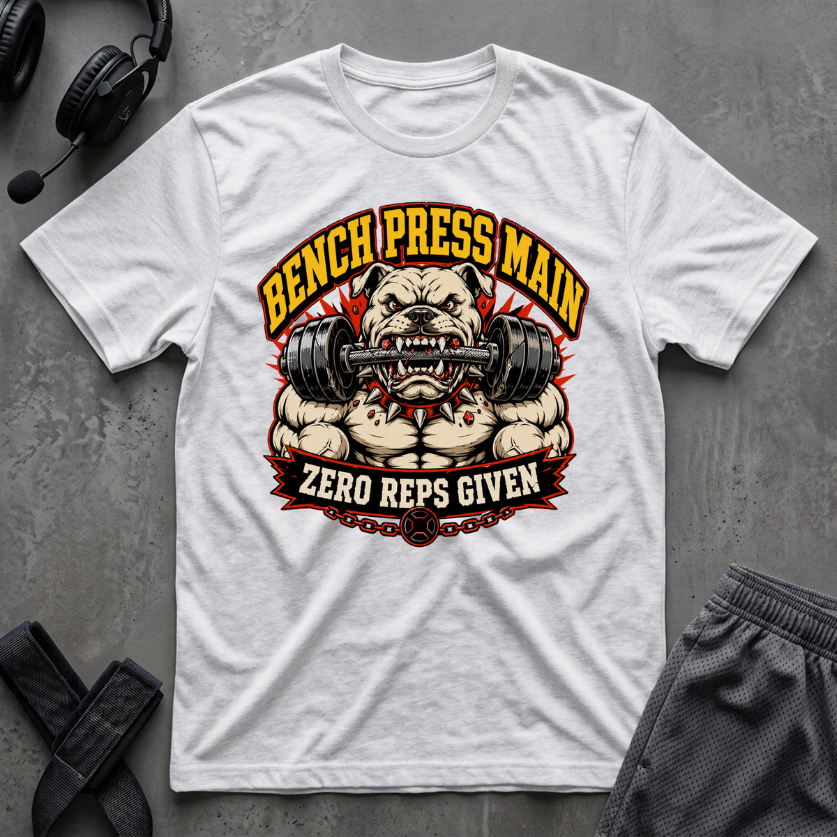 Bench Press Main Zero Reps Given T-Shirt