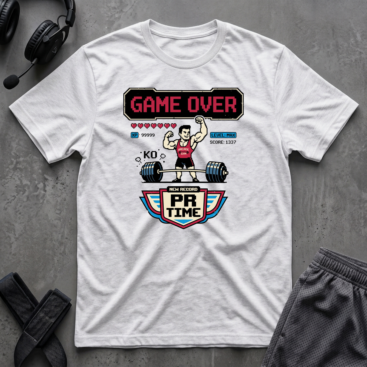 Game Over PR Time  T-Shirt