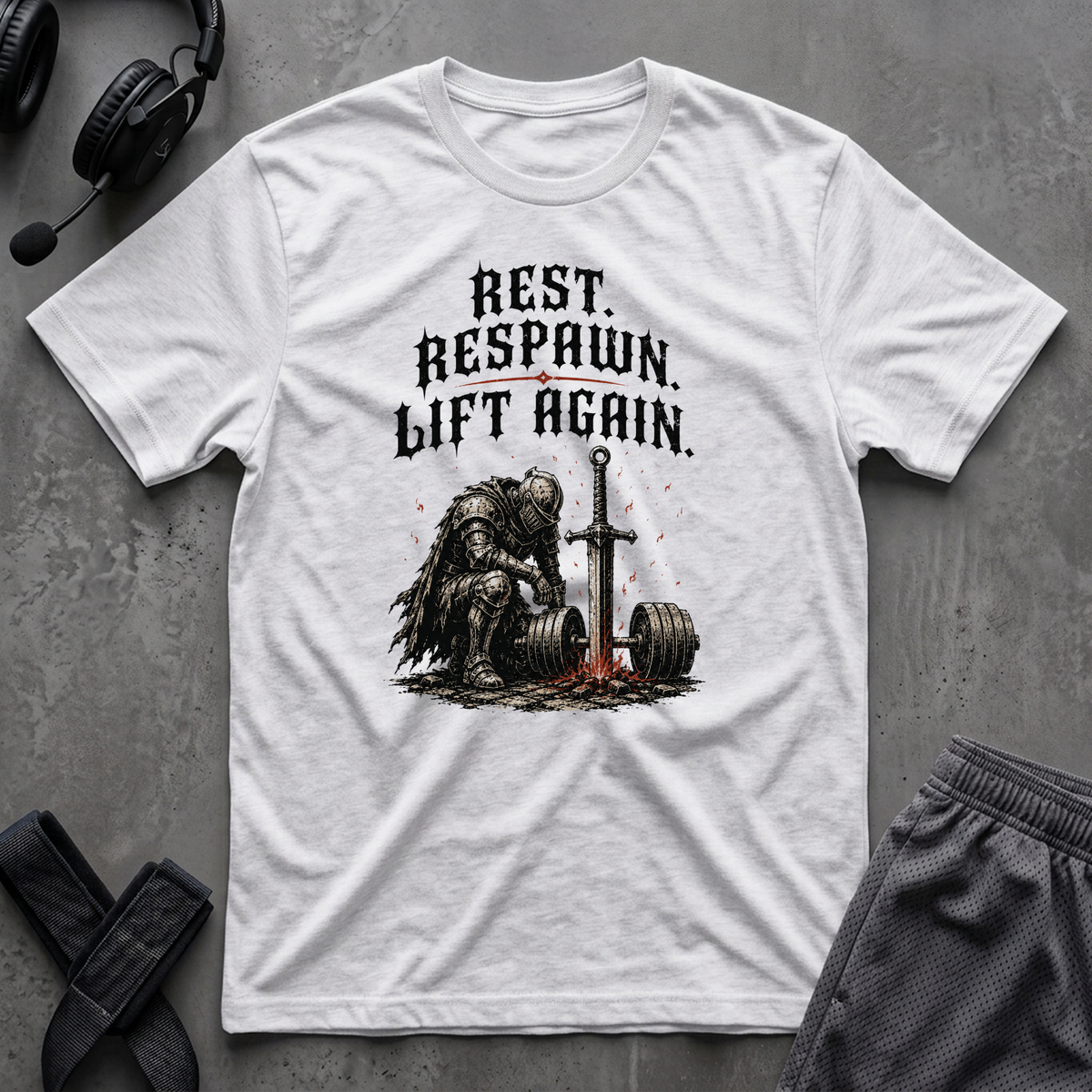 Rest.Respawn.LiftAgain. T-Shirt