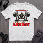 Boss Fight Leg Day T-Shirt